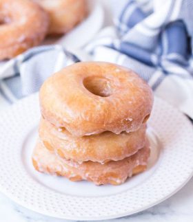 Perfect Glazed Old Fashioned Donut Sour Cream